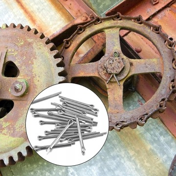 НАБОР ПРУЖИННЫХ ШТИФТОВ, 150 ШТ., НЕРЖАВЕЮЩАЯ СТАЛЬ