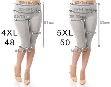 ЛЕГГИНГИ ИЗ ХЛОПКОВОГО ЛЕГГИНСА 3/4 СИНИЙ XL