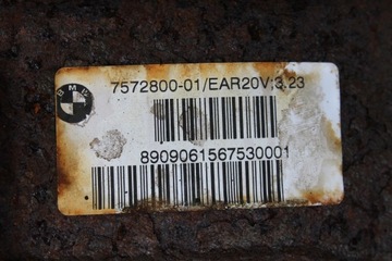 NÁPRAVA DIFER BMW E90 E91 E92 E93 7572800 2.0D 3.23