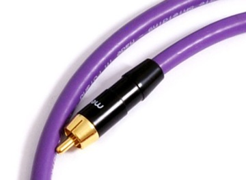 MELODIKA MDSW15 PURPLE RAIN KABEL DO SUBWOOFERA RCA - RCA CINCH OFC 1,5m