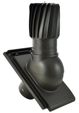 ВРАЩАЮЩИЙСЯ вентиляционный дымоход из АЛЮМИНИЕВОГО ТУРМАЛИНА