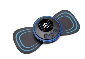 MASAŻER ELEKTROSTYMULATOR MIĘŚNI EMS MINI LCD AKU