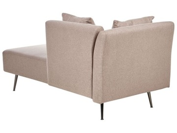 Шезлонг левый светло-коричневый RIOM Lumarko!