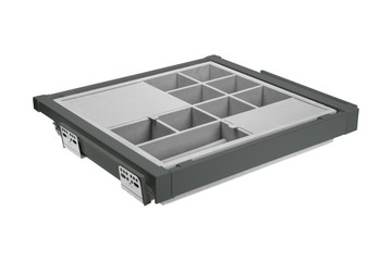 Szuflada ELITE GTV z organizerem 900 mm antracyt