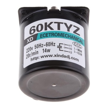 Synchromotor mikrofalowy 60KTYZ 220V 14W 20RPM
