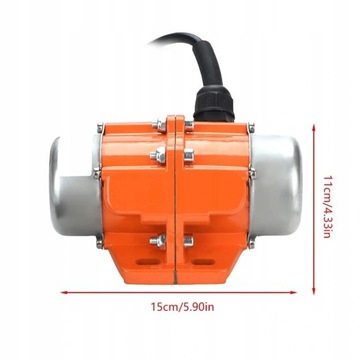 ВИБРАТОР 3000 ОБ/МИН 1-ФАЗНЫЙ ВИБРАЦИОННЫЙ МОТОР 30 ВТ