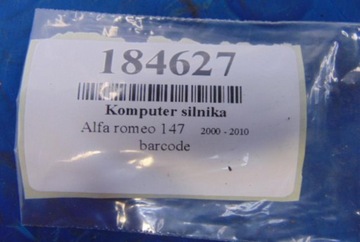 ALFA ROMEO 147 1.6 16V JEDNOTKA MOTORU 0261206715