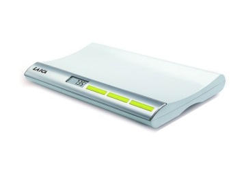 Laica PS3001W1 Електронна вага дитяча 20 кг, срібляста, 52 x 32 x 6 см.