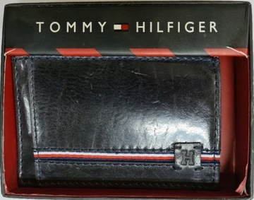 TOMMY HILFIGER portfel STYLE CZARNY rozkładany920