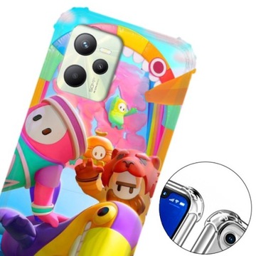 ETUI ANTI-SHOCK DO REALME C35 Stumble Guys WZORY