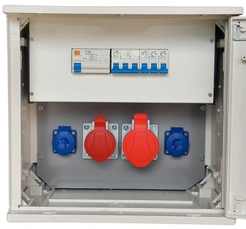 RBOG2LC ROZDZIELNIA ELEKTRYCZNA SKRZYNKA BUDOWLANA