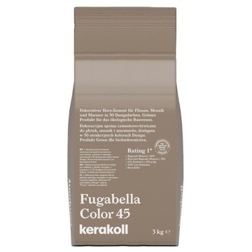 KERAKOLL Fugabella Color 45 Fuga 3 kg Stalowoszary