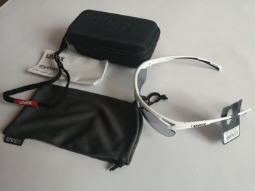 Очки Uvex Sportstyle 802 v маленькие, белые