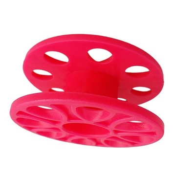 Коррозионностойкая шпуля для дайвинга с красным пальцем для водных видов спорта