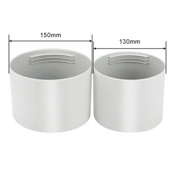 СОЕДИНИТЕЛЬ ВЫХЛОПНОГО ШЛАНГА КОНДИЦИОНЕРА, ДИАМЕТР 130 ММ