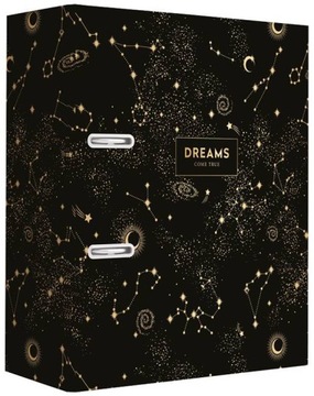 Segregator A4 75 mm Metallic Dreams Black Interdru