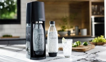 Карбонатор SODASTREAM Terra Black, 1 баллон-картридж на 60л.