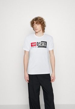 T-shirt z nadrukiem unisex Diesel XL