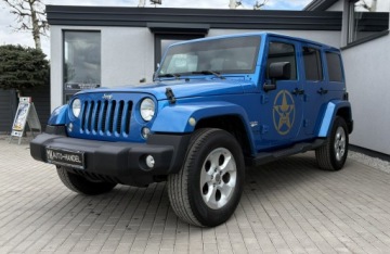 Jeep Wrangler III Unlimited Facelifting 2.8 CRD 200KM 2016 Jeep Wrangler 2.8 CRD | 200KM | Edycja SAHARA |