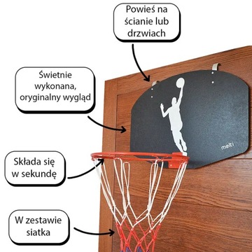TABLICA TARCZA DO KOSZYKÓWKI KOSZA + OBRĘCZ SIATKA molti