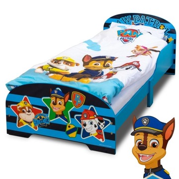 Łóżko dziecięce 140x70 psi patrol PAW PATROL