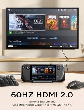 ДОК-ДОК-ДОК ROG ALLY STEAM DECK 10 В 1 USB-ДОКИНГ 4K 60