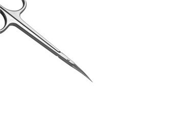 Профессиональные ножницы для ногтей и кутикулы, хирургические щипцы, серебристая сталь.