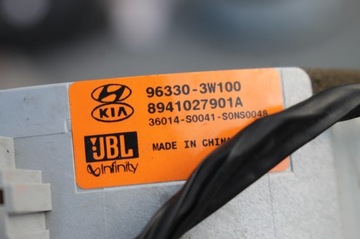 САБВУФЕР ДИНАМИКИ JBL УСИЛИТЕЛЬ KIA SPORTAGE III