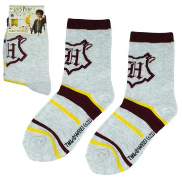 SKARPETKI SKARPETY 23-26 HARRY POTTER HOGWARTS HR