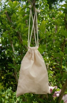 СУМКА ХЛОПКОВАЯ 15х20 см ECRU 145г ECO NATURAL BAG Польское Производство