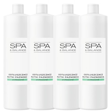 Płyn do odtłuszczania płytki paznokci Cleaner 1000ml - 1L / DUŻA POJEMNOŚĆ