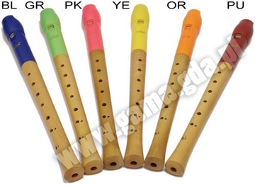 Flet prosty sopranowy VAR-33B YE barokowy Velton
