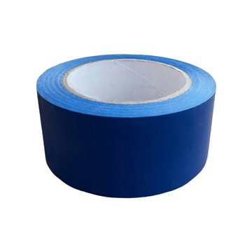 ПРЕДУПРЕЖДАЮЩАЯ ЛЕНТА ПВХ маркировочная Виниловый пол 50/33 СИНЯЯ