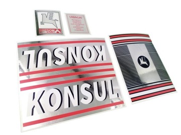 Naklejki na rower ROMET KONSUL
