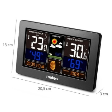 METEO SP95 МЕТЕОСТАНЦИЯ METEO Wi-Fi С ДИСПЛЕЕМ ПОГОДЫ
