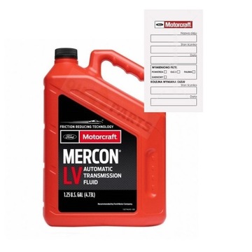 OLEJ MOTORCRAFT MERCON LV FORD 4,73L MUSTANG EDGE
