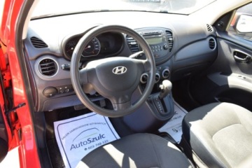 Hyundai i10 II 2013 Hyundai i10 1.1 Benzyna , AUTOMAT, 5-drzwi, Klimatyzacja, Czerwony, Rok Gw, zdjęcie 13