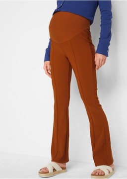 EA312 БРЮКИ ДЛЯ МАТЕРИ С ЭЛАСТИЧНОЙ ВСТАВКОЙ, КОРДРУД 32/34, КОРИЧНЕВЫЕ