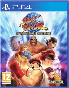 Street Fighter 30th Anniversary 12 Gier PS4 PS5