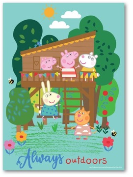 PUZZLE ŚWINKA PEPPA 50 elementów Toy Universe