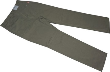 HORN_W30 L32_BAWEŁNIANE spodnie KHAKI nowe 265