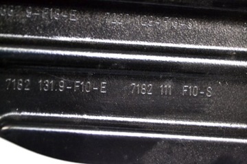 BMW 5 F11 518D 2014 LHD ZADNÍ LEVÉ DVEŘE ZVEDÁK OKNO