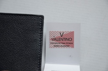 nowy portfel męski Valentino skóra włoski