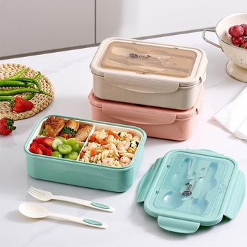 КОНТЕЙНЕР ДЛЯ ЛАНЧБОКС BENTO BOX 1400 МЛ ДЕТСКАЯ ШКОЛЬНАЯ КОРОБКА