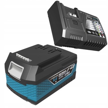 БЫСТРОЕ ЗАРЯДНОЕ УСТРОЙСТВО DEDRA + АККУМУЛЯТОР ЛИТИЙ-ИОННЫЙ АККУМУЛЯТОР 18 В 5 Ач SAS+ALL + 5 Ач