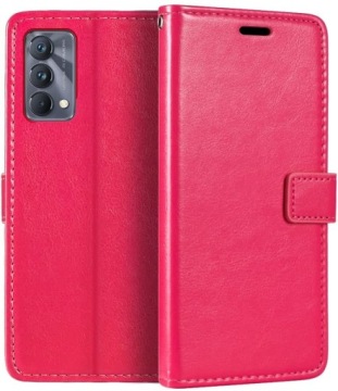 Кожаный чехол-кошелек для Realme GT Master Edition +9H