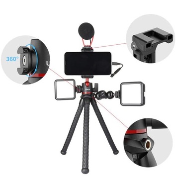 Гибкий штатив, гибкий держатель для головы, камера, телефон ULANZI MT-33