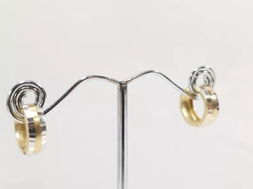 МИЛЫЕ ЗОЛОТЫЕ СЕРЬГИ-ТУФЛИ P585 2.17G