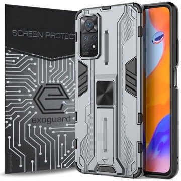 ETUI PANCERNE CASE OBUDOWA + SZKŁO SZYBKA do REDMI NOTE 11 PRO / 11 PRO 5G