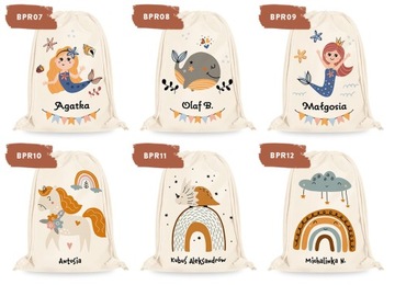 СУМКА С ИМЕНЕМ ДЛЯ ДЕТСКОГО САДА ШКОЛЬНЫЙ РЮКЗАК МЕДСЕСТРЫ ДЛЯ РЕБЕНКА